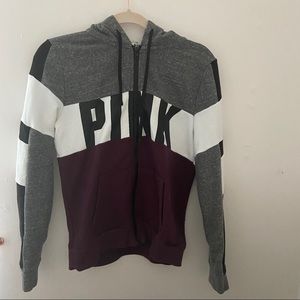 PINK Zip-Up Hoodie